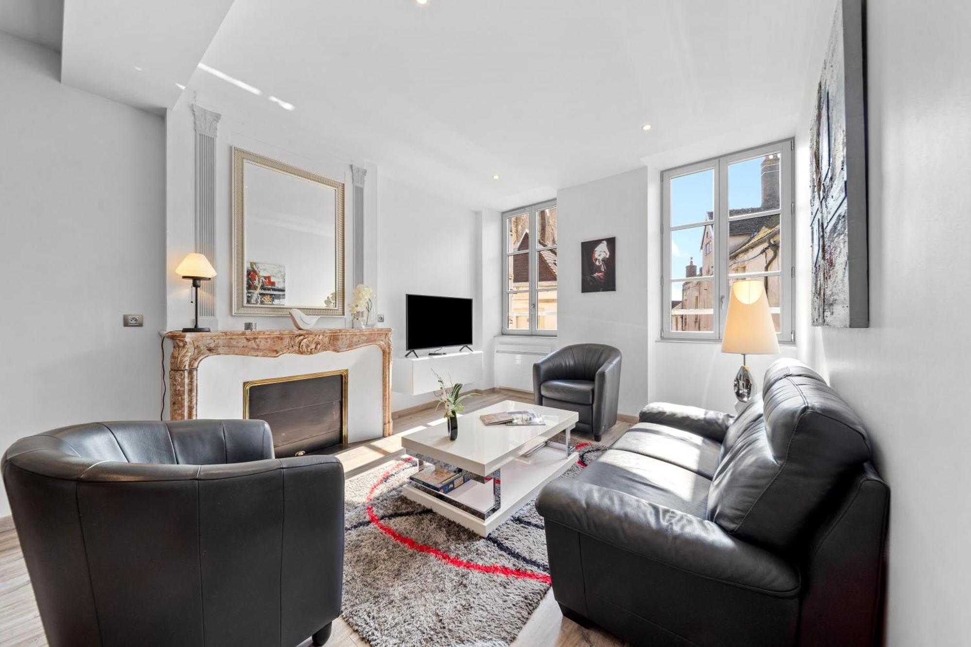 Le Beau Carnot - Appartement En Hypercentre De Beaune Exterior foto