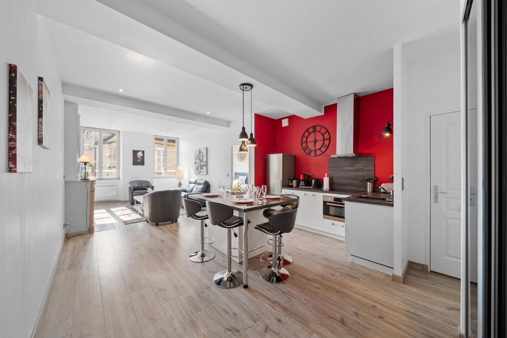 Le Beau Carnot - Appartement En Hypercentre De Beaune Exterior foto